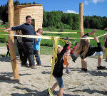 Spielplatzgestaltung mit Kindern © Grambach (Bilder von Fratz Graz) Spielplatzgestaltung mit Kindern