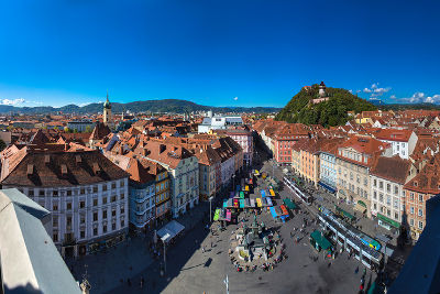 Grazer Plätze © Graz Tourismus - Fotograf Grazer Plätze © Graz Tourismus - Fotograf