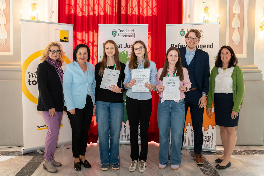 Landesjugendredewettbewerb - Gewinner Klassische Rede, 9. und 10. Schulstufe