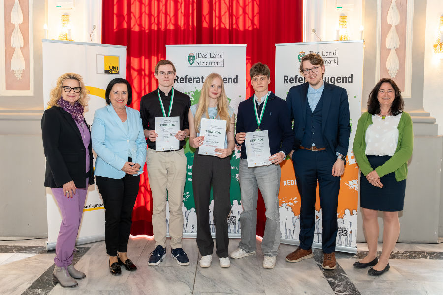 Landesjugendredewettbewerb - Gewinner Klassische Rede, 11. bis 13. Schulstufe