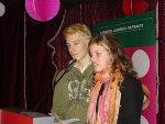 Die Laudatoren Marie Gamillschegg und Gregor Krammer Die Laudatoren Marie Gamillschegg und Gregor Krammer