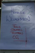 Herzlich Willkommen zum 2. Fokusgruppentreffen!