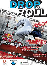 Drop & Roll Plakat