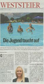 Die Jugend taucht auf © Kleine Zeitung (Krusch)