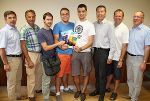 Die Bürgermeister und das Projektteam