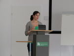 Andrea Schönfelder gewann in der Kategorie "Vorbereitete Rede". © LJ Bezirk BM Andrea Schönfelder gewann in der Kategorie "Vorbereitete Rede".