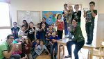Die Kinder der Volksschule Oberaich © LJ Bezirk BM Die Kinder der Volksschule Oberaich