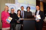 Das Projektteam: Jugendmanagerin Valerie Böckel (Regionalmanagement Obersteiermark Ost), Jugendforscher Bernhard Heinzlmaier, Nadja Maier (Fachstelle beteiligung.st), Roland Arbter (Bundeskanzleramt Österreich), Philipp Ikrath (Institut für Jugendkulturforschung) und Regionalmanager Jochen Werderitsch (v.l.n.r.) © Foto Freisinger Das Projektteam: Jugendmanagerin Valerie Böckel (Regionalmanagement Obersteiermark Ost), Jugendforscher Bernhard Heinzlmaier, Nadja Maier (Fachstelle beteiligung.st), Roland Arbter (Bundeskanzleramt Österreich), Philipp Ikrath (Institut für Jugendkulturforschung) und Regionalmanager Jochen Werderitsch (v.l.n.r.)