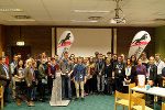Die Jugendlichen der HAK Mürzzuschlag mit dem Projektteam von „Panthersie für Europa“ und den ExpertInnen © Panthersie Die Jugendlichen der HAK Mürzzuschlag mit dem Projektteam von „Panthersie für Europa“ und den ExpertInnen