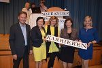 Ehem. ORF-Moderator Udo Bachmair, Präsidentin des Landesschulrates für Steiermark Elisabeth Meixner, Direktorin der Modeschule Graz Barbara Krenn-Schöggl, Landesrätin Ursula Lackner und Jugendmanagerin Valerie Böckel (v.l.n.r.)